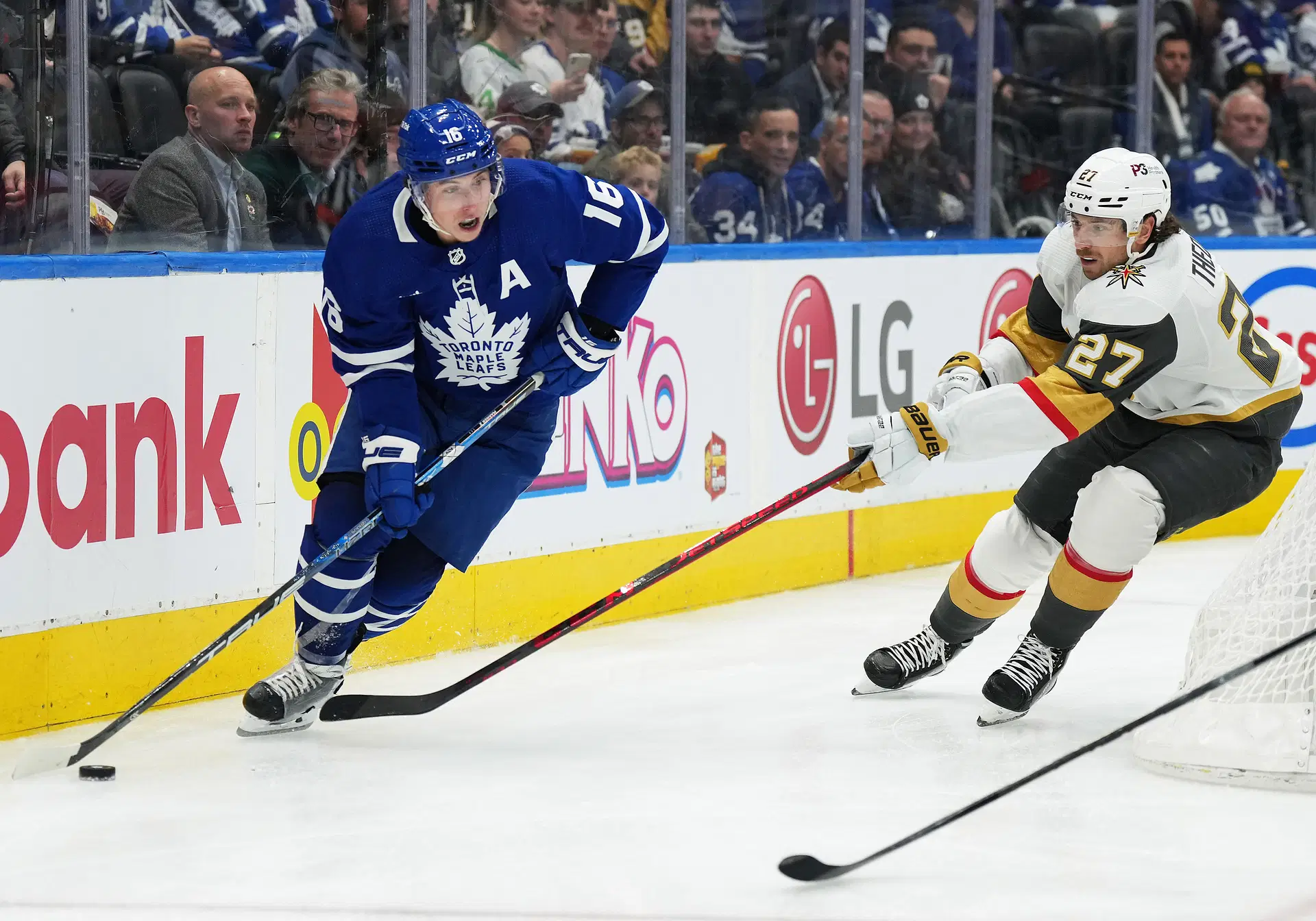 NHL: Vegas Golden Knights at Toronto Maple Leafs - Source: Imagn