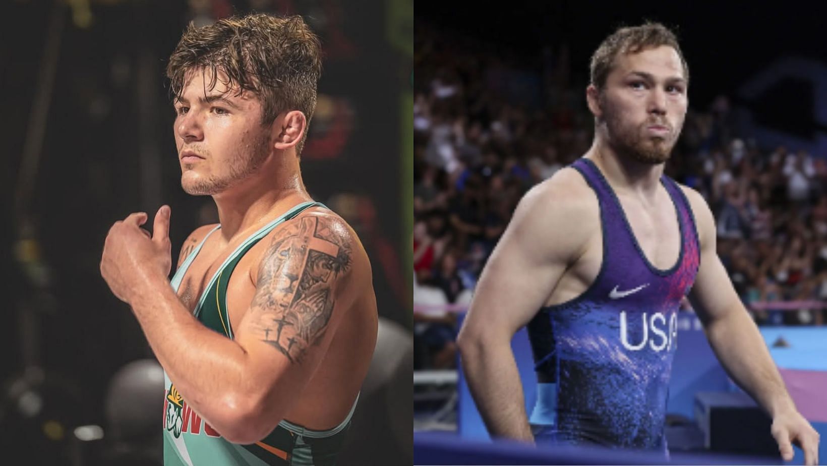 Bo Bassett finds support from the wrestling community (Image Source: L - @bo.bassett on Instagram, R- Getty)