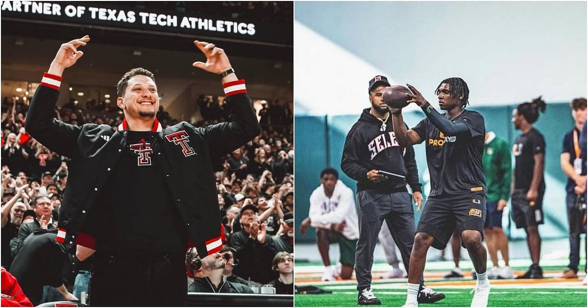 Cam Ward and Patrick Mahomes (Credits: Ward and Mahomes IG) 