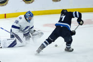Talk of Vasilevsky's decline might catch steam if his numbers drop next season - Source: Imagn