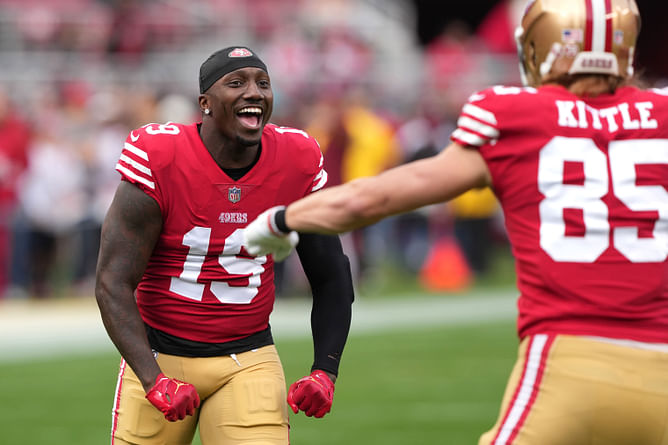 "Knock it off" - George Kittle calls out Deebo Samuel's trolls after Commanders WR's route running video goes viral