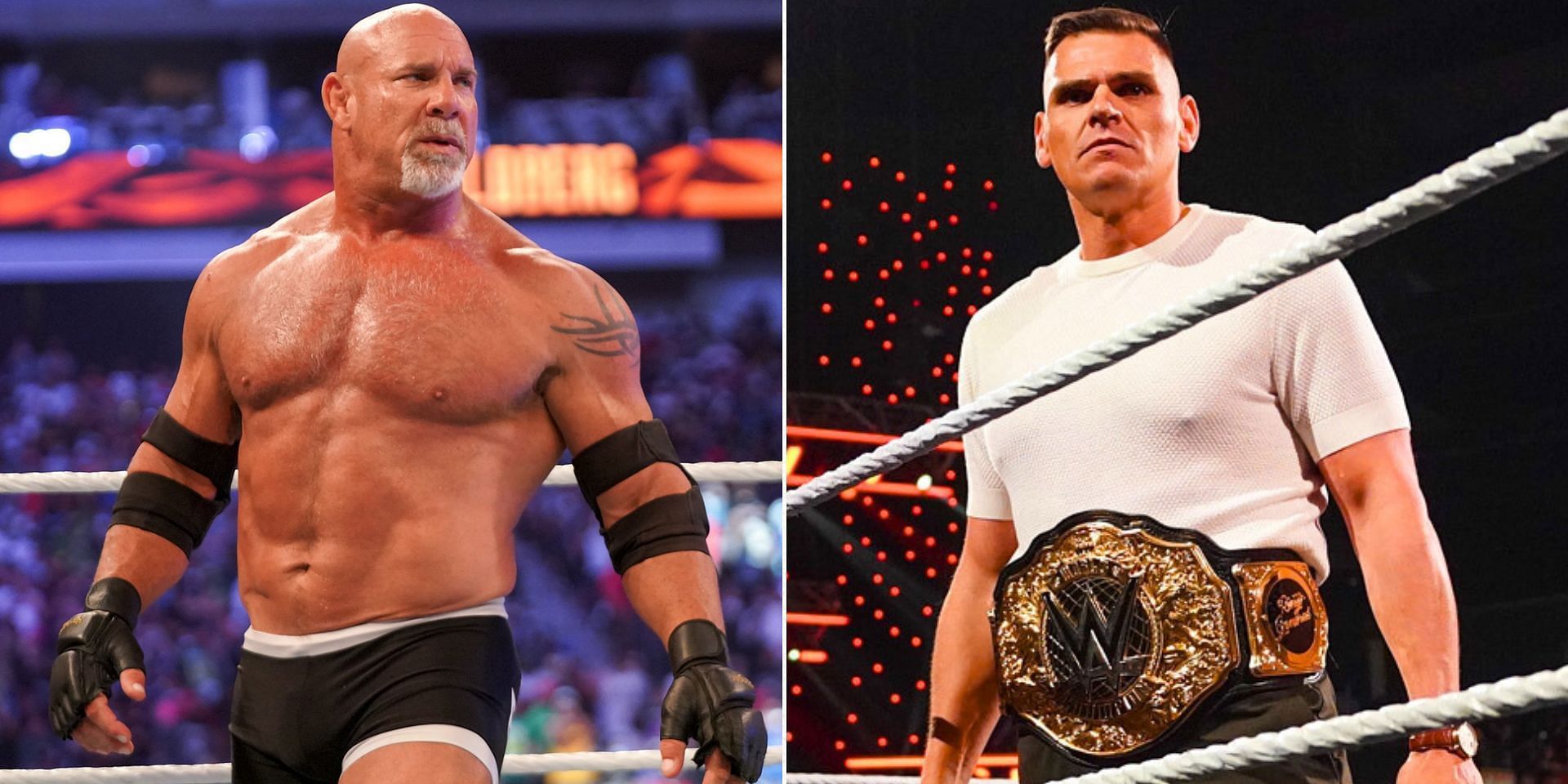 Goldberg will wrestle Gunther (Images via WWE.com)