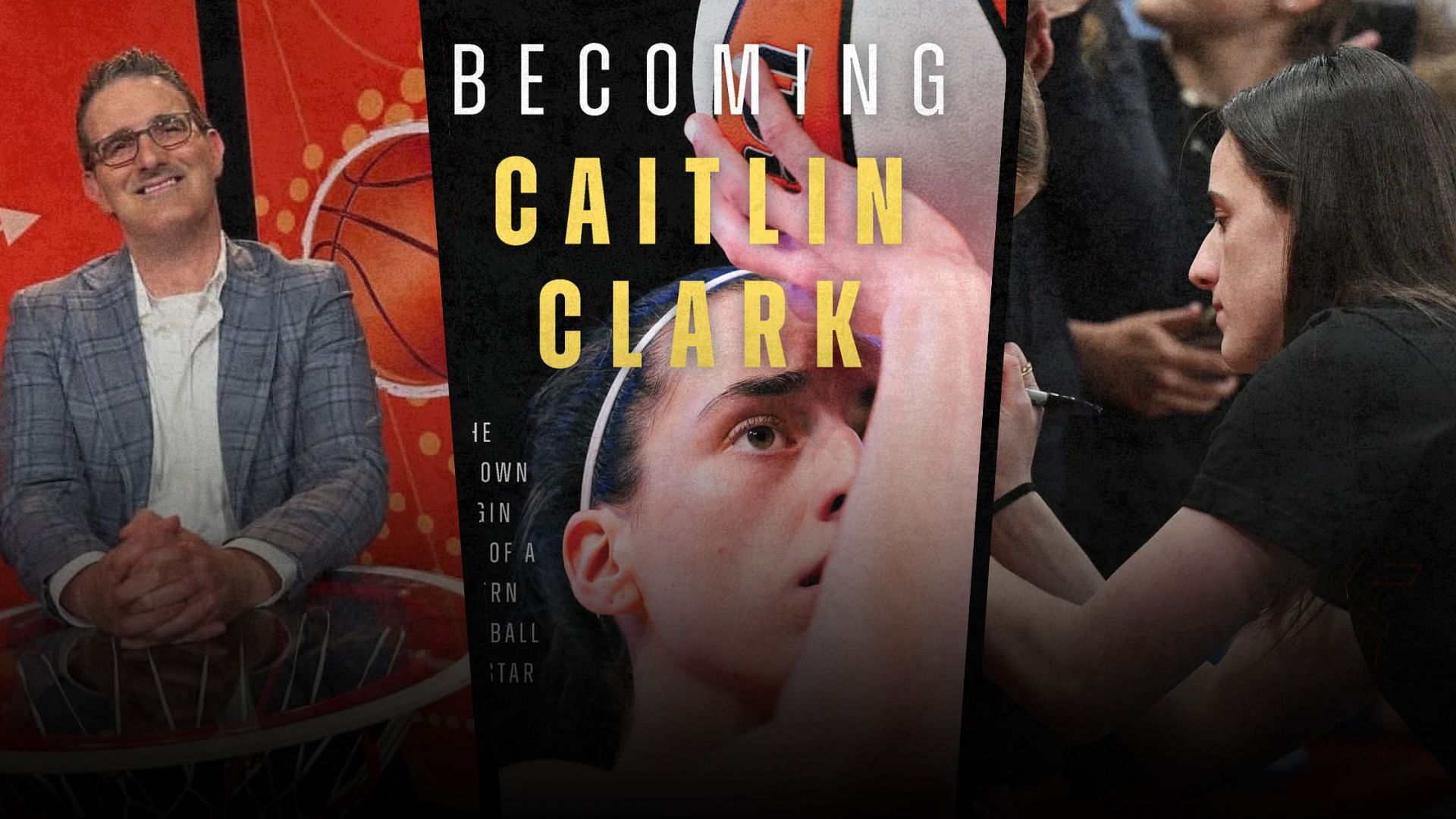 Howard Megdal dishes on Caitlin Clark book (Exclusive) (Image Sources: Getty, Triumph Books, Megdal