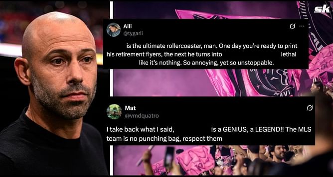 “So annoying, yet so unstoppable”, “I take back what I said” - Fans thrilled by performance from Inter Miami star in 2-2 draw vs Palmeiras