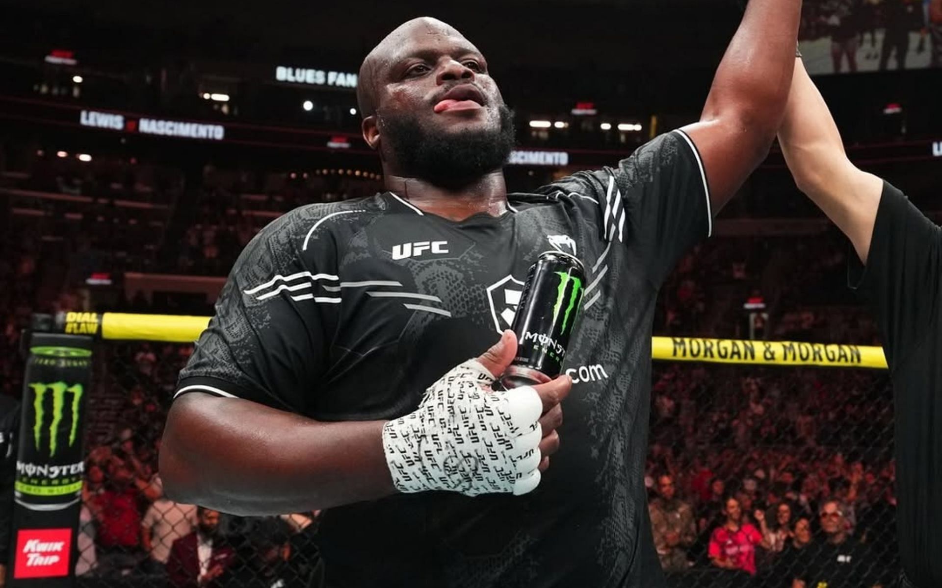 Derrick Lewis will make his comeback next month. [Image courtesy: @ufc on Instagram]