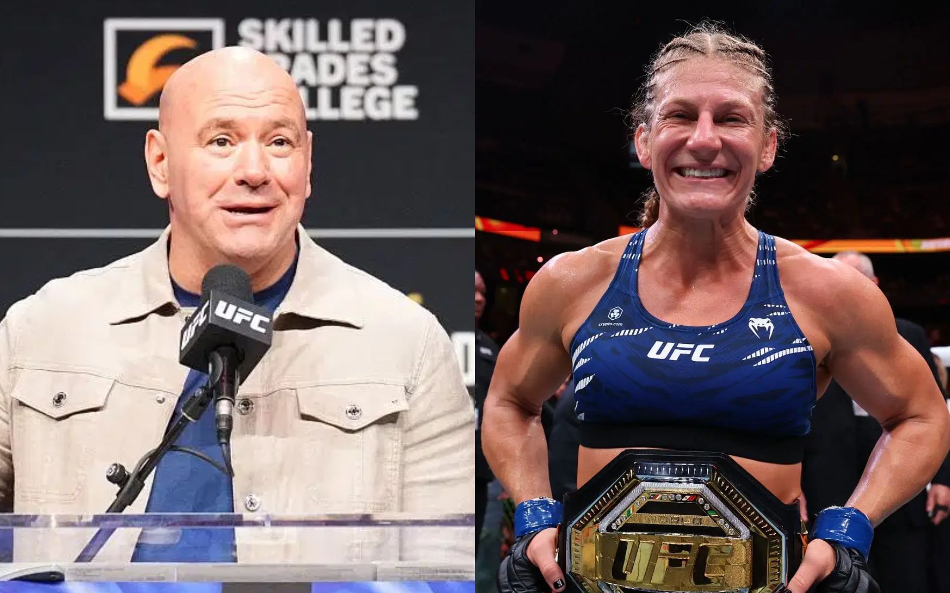 Dana White addresses Kayla Harrison's brutal weight cut and possibility of Amanda Nunes clash at featherweight