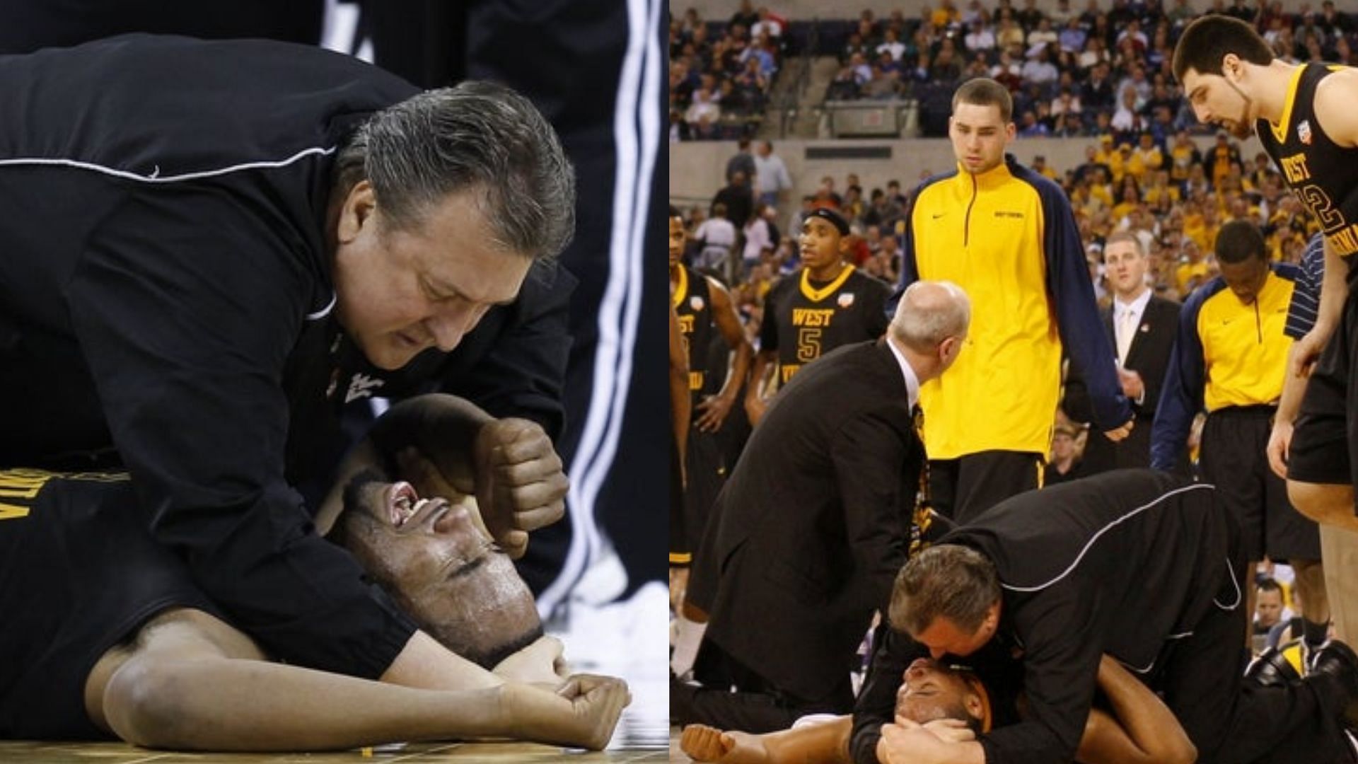 Coach Bob Huggins and Da