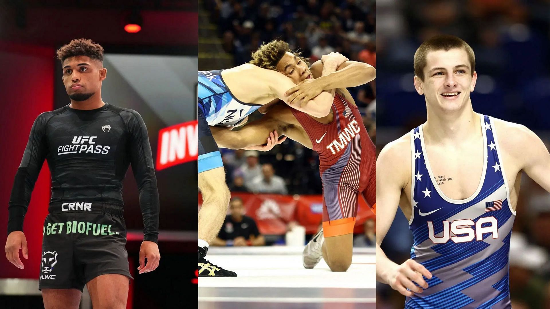 Roman Bravo-Young [L], Ladarion Lockett [M], and Jax Forrest [R] | Source: Getty Images