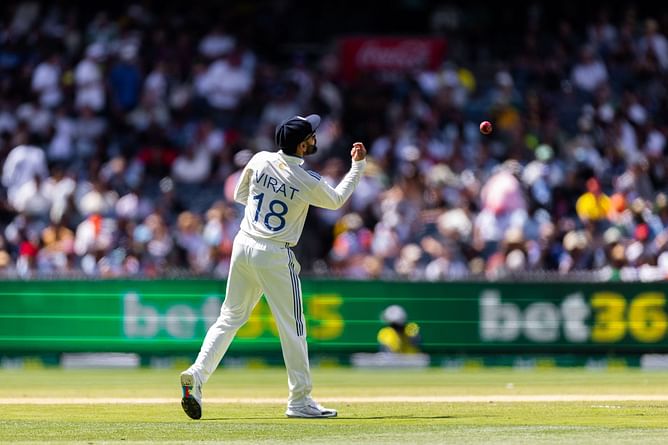 Indian pacer shines while wearing Virat Kohli’s iconic No. 18 in England Lions vs India A 2025 1st Unofficial Test [In Picture]