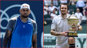 Nick Kyrgios fires back after fan takes a dig at his 'peak' form with Alexander Bublik comparison