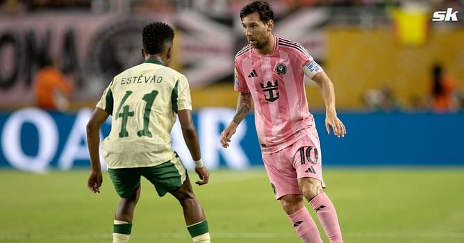 "It's an incredible situation" - Estevao WIllian on how he swapped shirts with Lionel Messi and one other Inter Miami star in Club World Cup clash