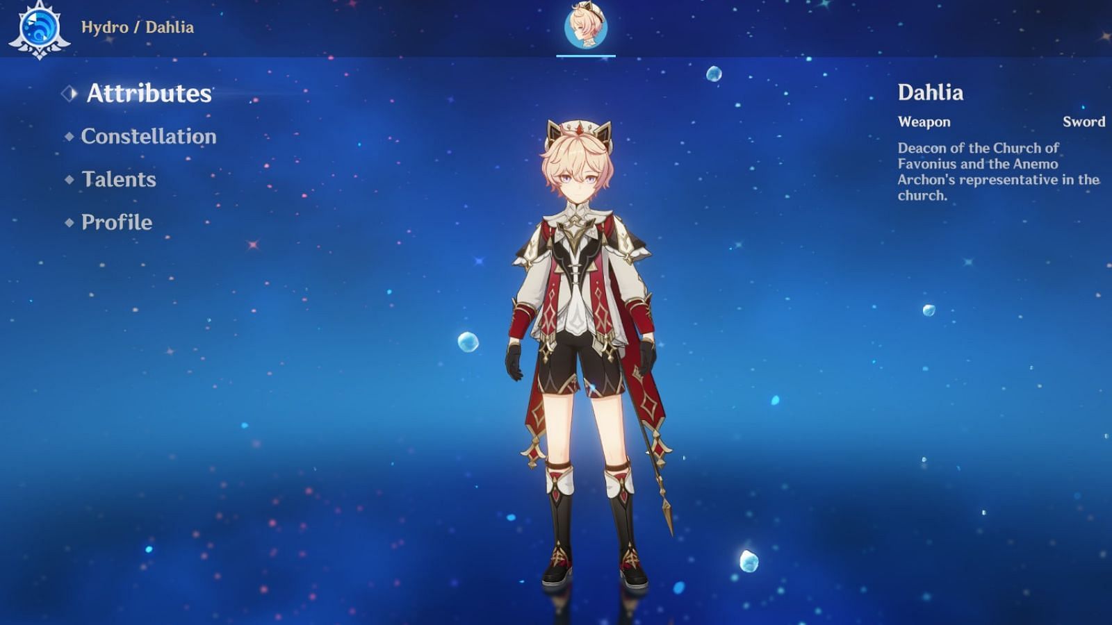 Dalia in the game (image via Huyuver)