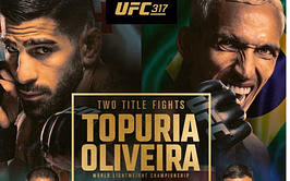UFC Predictions: UFC 317: Ilia Topuria vs. Charles Oliveira