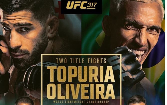 UFC Predictions: UFC 317: Ilia Topuria vs. Charles Oliveira