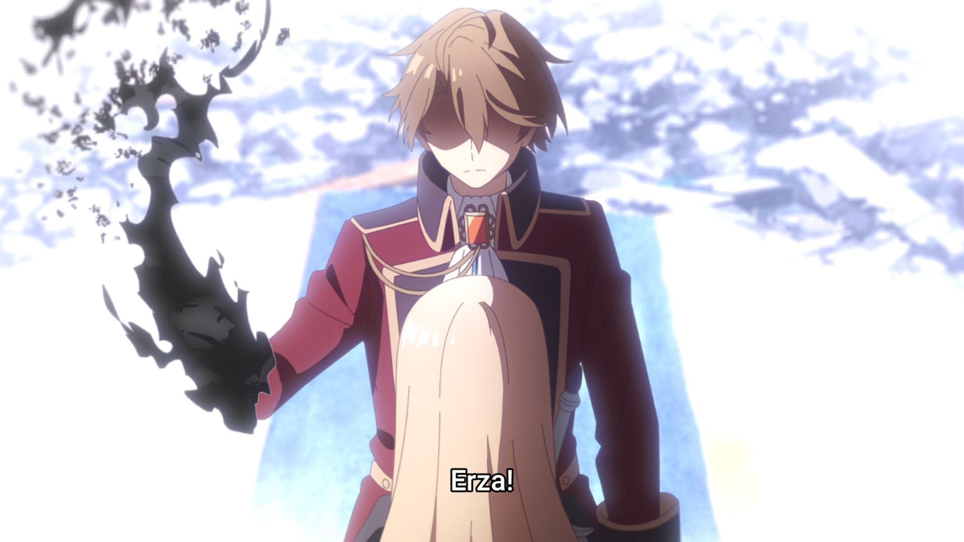 Asmodeus attacks Erza (Image via TROYCA)