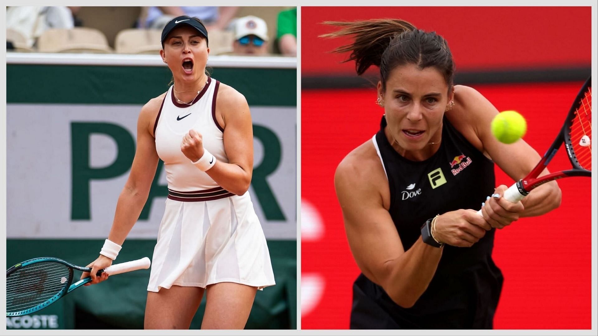 Paula Badosa vs Emma Navarro is one of the second-round matches at the Berlin Tennis Open 2025. (Photos: Getty)