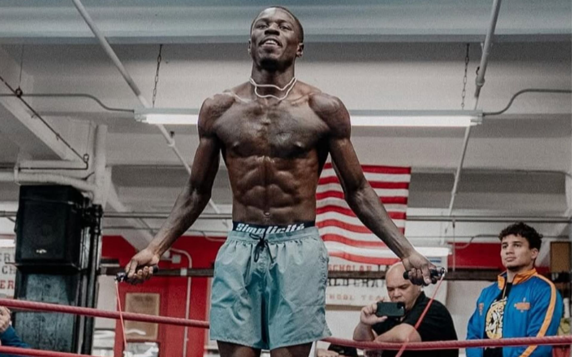Richardson Hitchins is the current IBF super lightweight champion. [Image courtesy: @richardsonhitchins on Instagram]