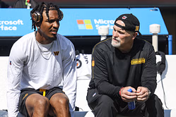Jayden Daniels learning new tricks from Dan Quinn as Commanders plan to stay one step ahead of defenses in 2025