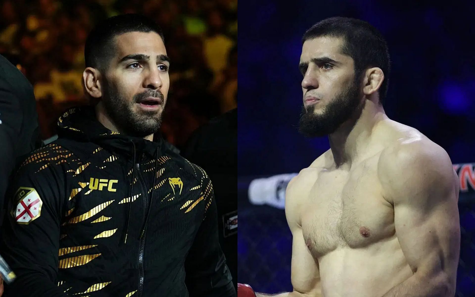 UFC insider dismisses idea of Ilia Topuria vs. Islam Makhachev materializing at welterweight [Image courtesy: Getty Images]