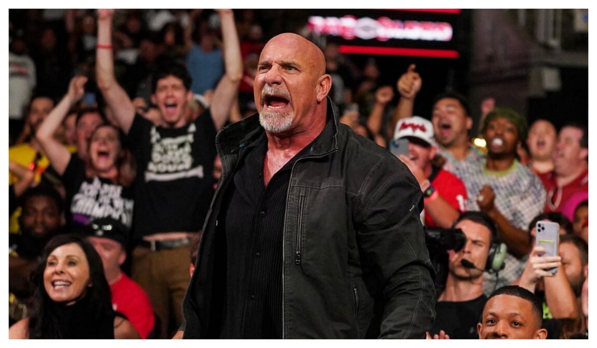 Goldberg could be in line for a retirement match soon enough. (Image via WWE.com)