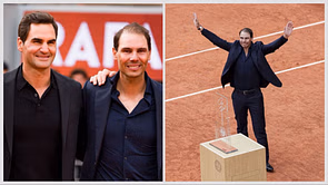 "Rafael Nadal had the tribute he deserved" - Roger Federer opens up about reuniting with Spaniard & his family during French Open farewell