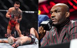 Kamaru Usman in awe of Ilia Topuria's knockout win over Charles Oliveira, says he "dominated" in "every facet of the game"