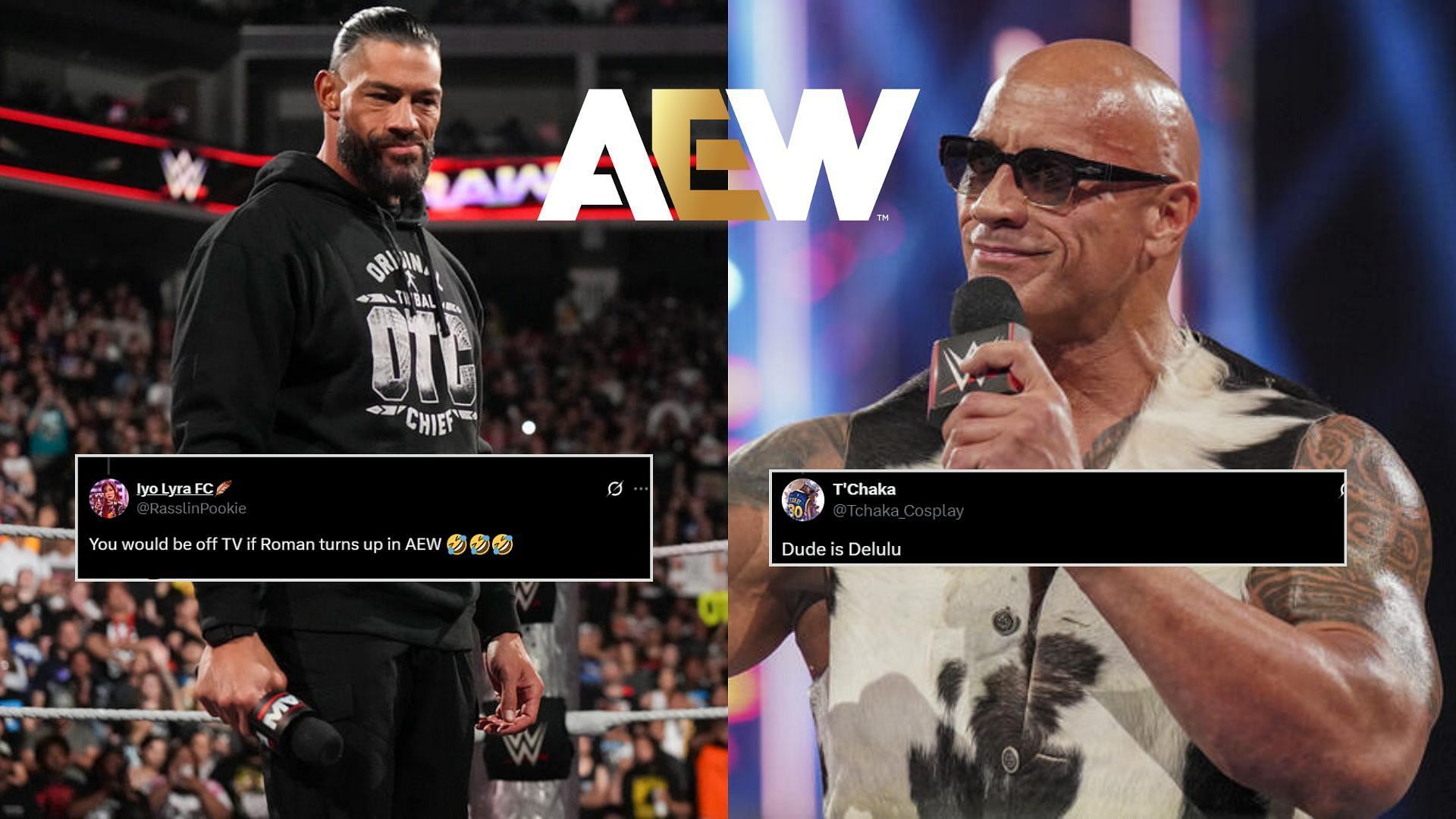 Roman Reigns and The Rock are two of the biggest wrestling stars of all time [Photos: wwe.com]