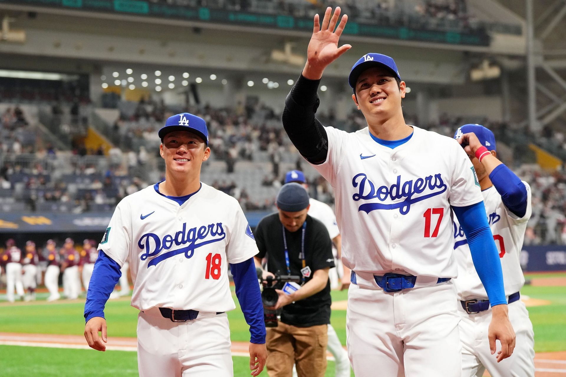 Los Angeles Dodgers v Kiwoom Heroes - Source: Getty
