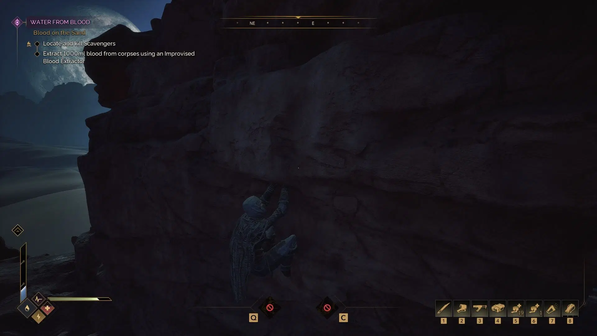 Dune Awakening climb terrain
