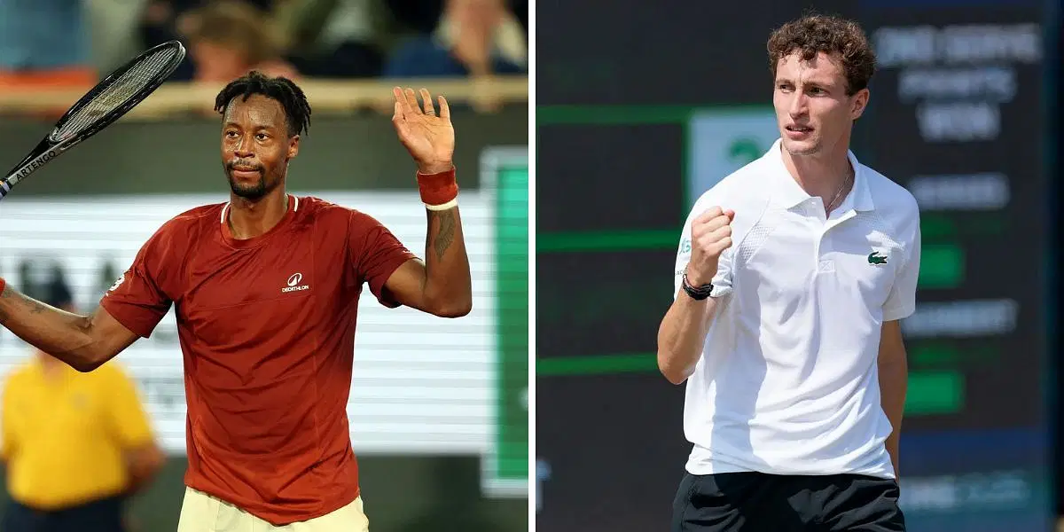 Gael Monfils (L) vs Ugo Humbert (R) preview, (Source: Getty Images)