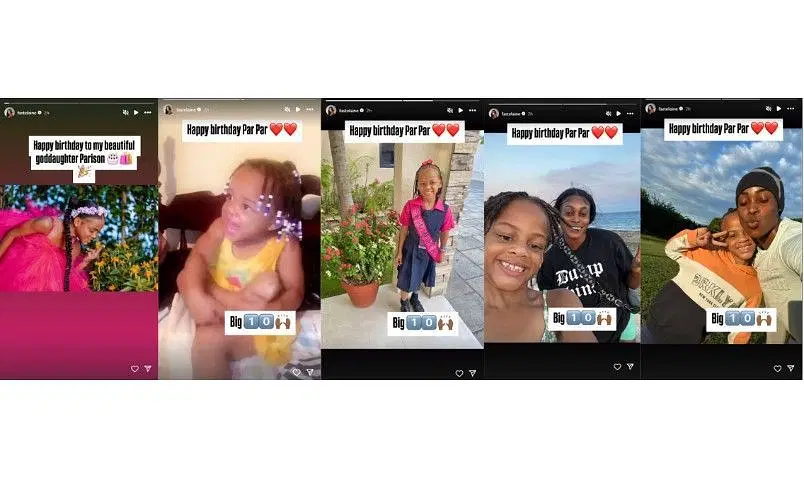 Screenshot of Elaine Thompson-Herah&#039;s Instagram stories | Source: IG/fastelaine