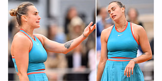 WATCH: Aryna Sabalenka fumes as she confronts supervisor after opponent's complaints lead to match suspension at Berlin Open