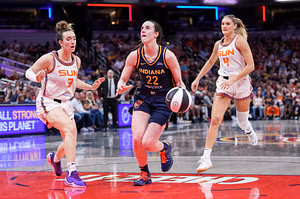 “I don’t give a f**k”: Marina Mabrey’s alleged courtside interaction goes viral after Caitlin Clark dust-up