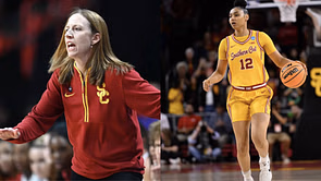 HC Lindsay Gottlieb reacts as JuJu Watkins and USC teammates get named to prestigious list