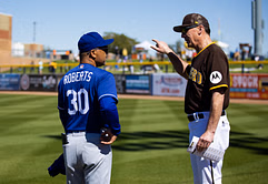 Tensions run high in Dodgers-Giants game as LA protests prompt tightened security for player safety