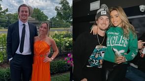 Kenny Pickett's wife Amy reacts as Browns QB labels her as "rock" in their marriage on wedding anniversary