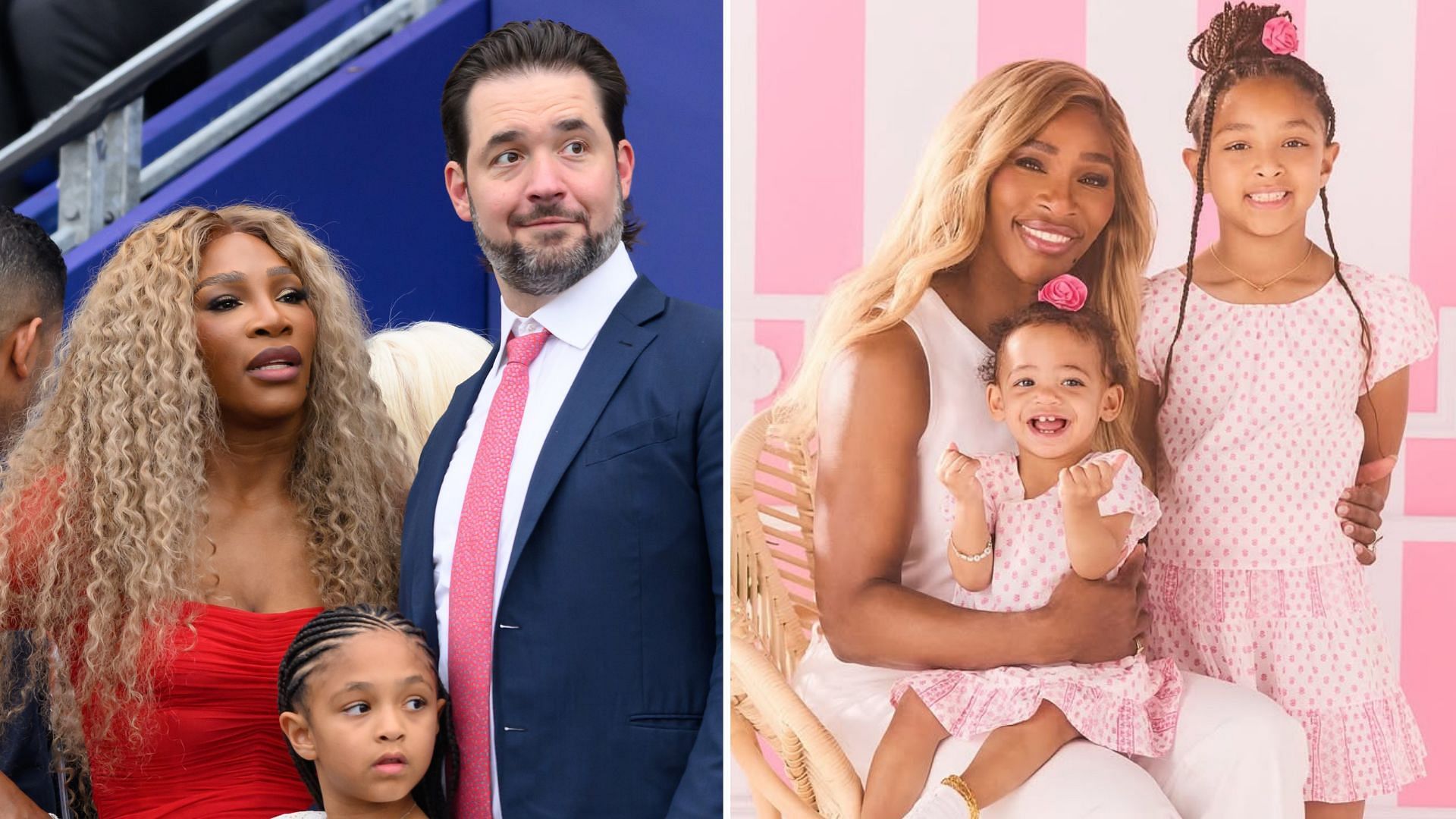 Serena Williams' husband Alexis Ohanian & daughters Olympia and Adira hype up women's sports in adorable London getaway