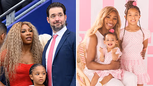 Serena Williams' husband Alexis Ohanian & daughters Olympia and Adira hype up women's sports in adorable London getaway