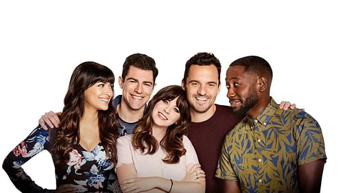 The cast of New Girl (Image via JioHotstar)