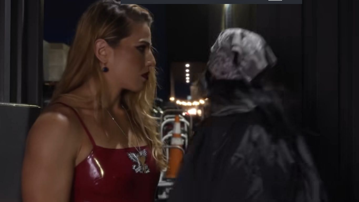 Marina Shafir confronted the 29-year-old backstage during AEW Summer Blockbuster [Image from AEW