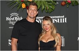 Rob Gronkowski’s supermodel GF Camille Kostek channels iconic CJ Parker in 'high hips' swimsuit [PHOTO]