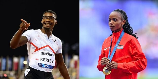 Fred Kerley and Beatrice Chebet are two of the big names who will be in action at Rome Diamond League 2025. PHOTO: Getty