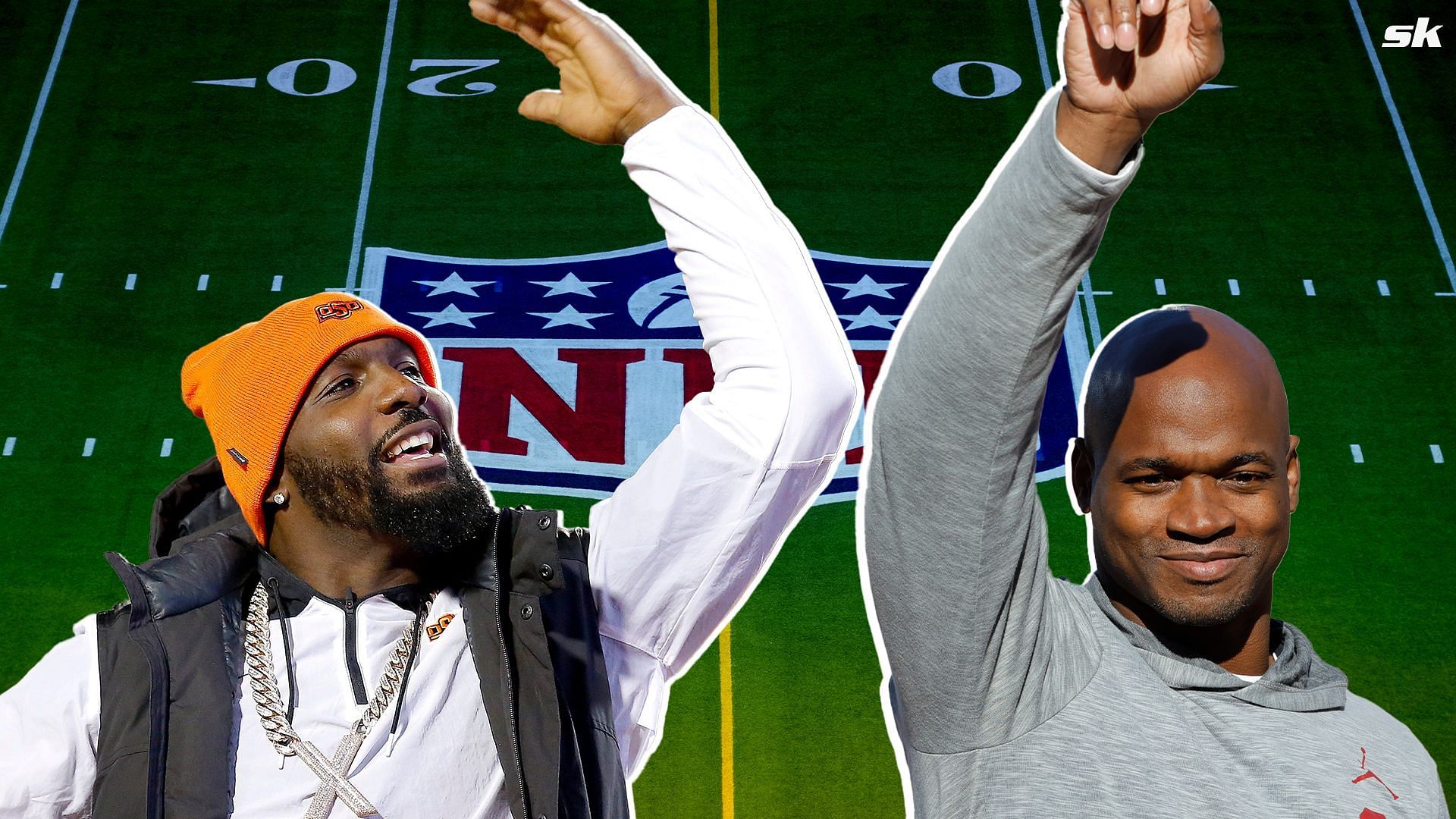 Dez Bryant sounds off at media double standard after Adrian Peterson gets involved in wild fistfight [Source: Imagn]