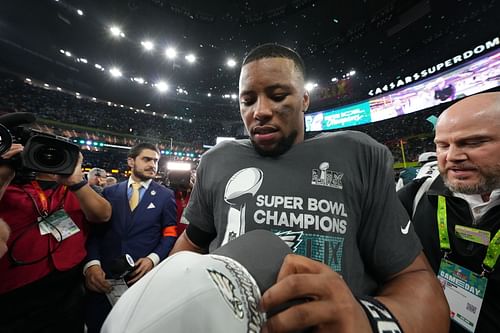 Philadelphia Eagles RB Saquon Barkley - Source: Getty