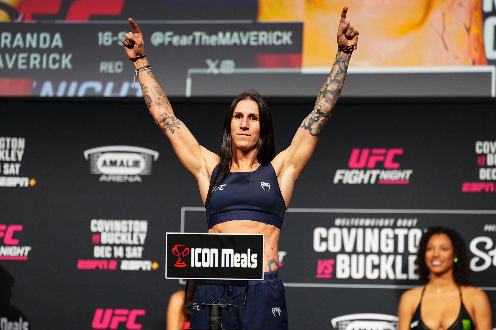 UFC Fight Night: Covington v Buckley Ceremonial Weigh-In - Source: Getty