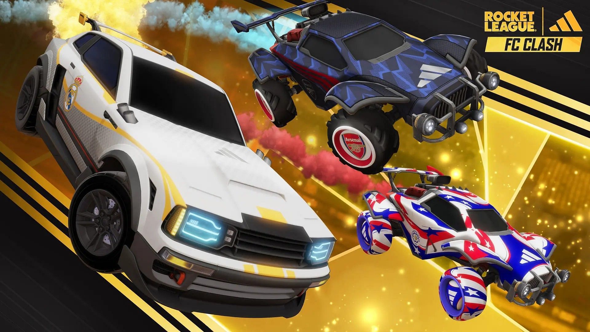 The Adidas FC Clash LTE in Season 19 of Rocket League (Image via Psyonix)