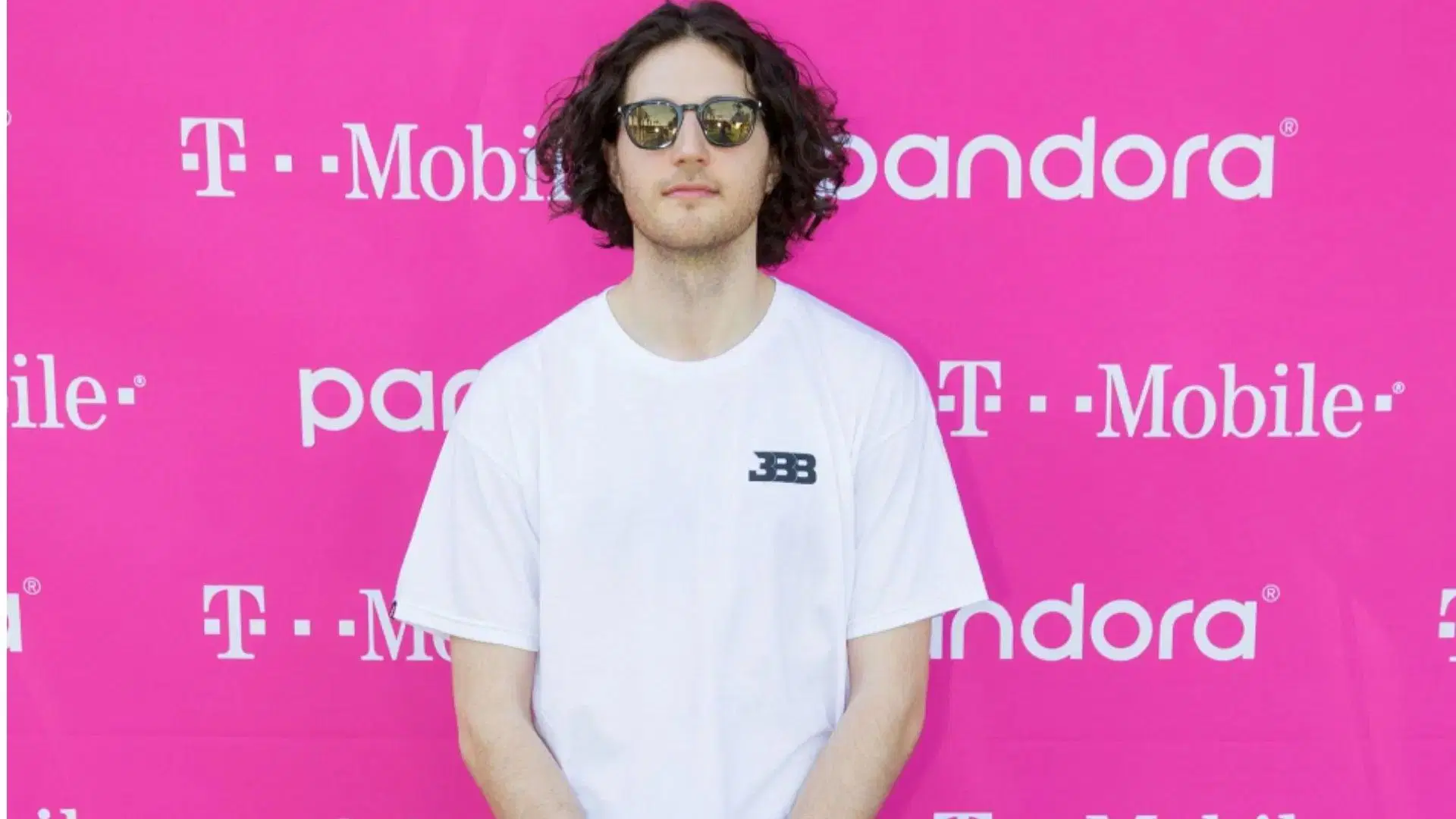 Jim-E Stack at the T-Mobile Indio Invasion, Powered By Pandora Featuring Dillon Francis in April 2018. (Image via Getty/ Alison Buck)