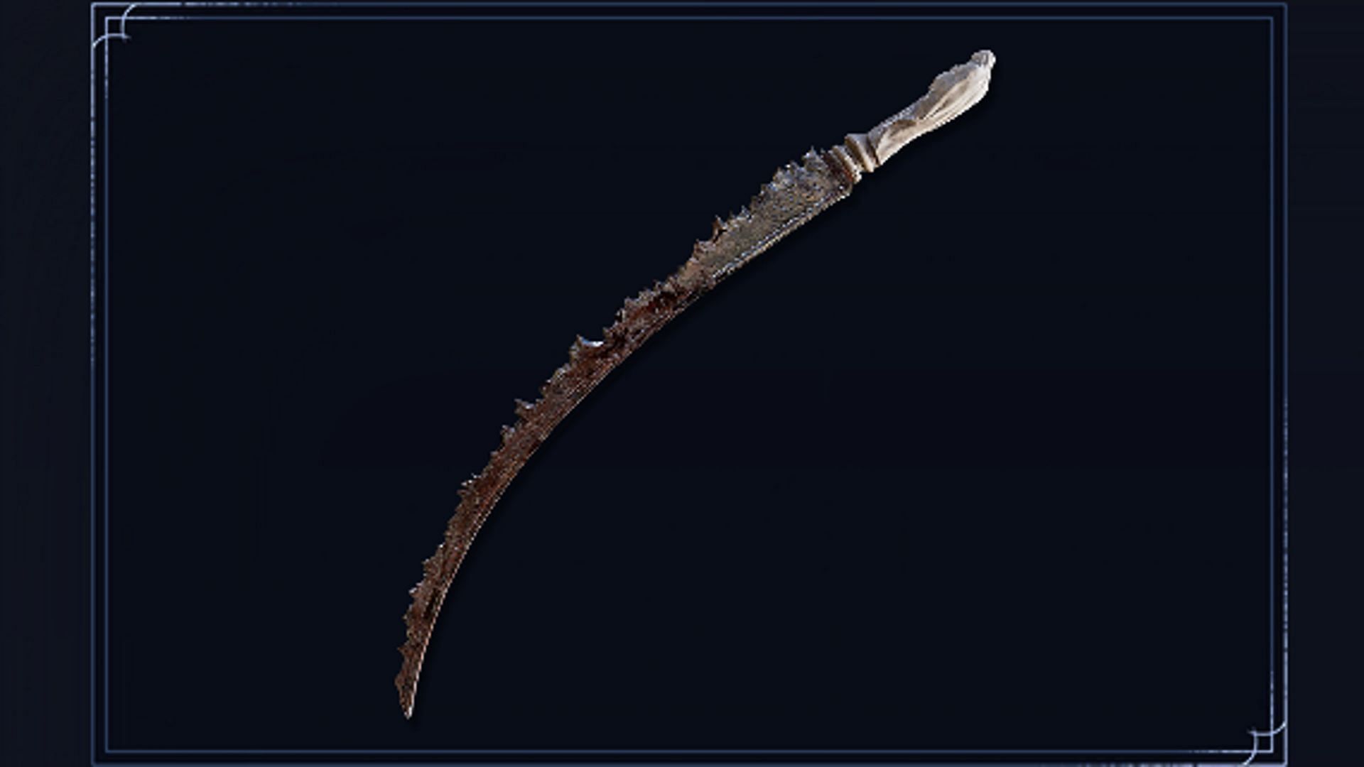 Scavenger&#039;s Curved Sword (Image via FromSoftware)