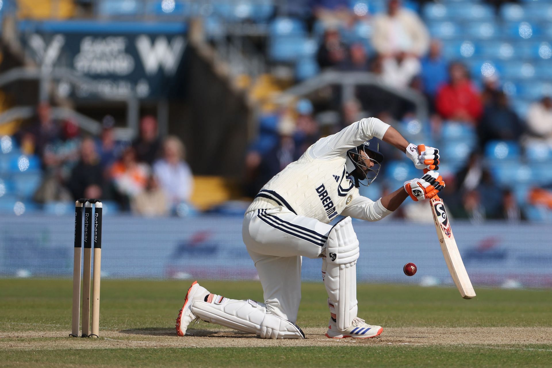 England v India - 1st Rothesay Test Match: Day Four - Source: Getty