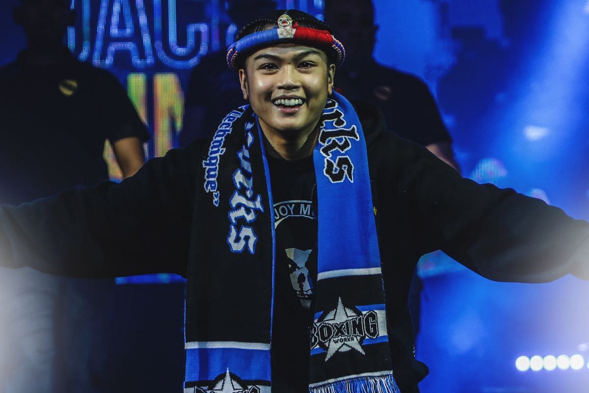 Strawweight queen Jackie Buntan says going after Muay Thai belt makes sense. -- Photo by ONE Championship